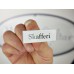 Emaljskylt Skafferi vit - svart 6 x 2 cm modell 9-4 Emaljskylt Skafferi vit - svart 6 x 2 cm modell 9-4