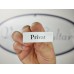 Emaljskylt Privat vit - svart 6 x 2 cm modell 9-4 Emaljskylt Privat vit - svart 6 x 2 cm modell 9-4