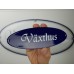 Emaljskylt Växthus blå - vit 21 x 7 cm modell 32-4
