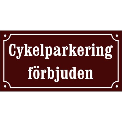 Emaljskylt TEMP - x cm modell -4 Emaljskylt TEMP - x cm modell -4